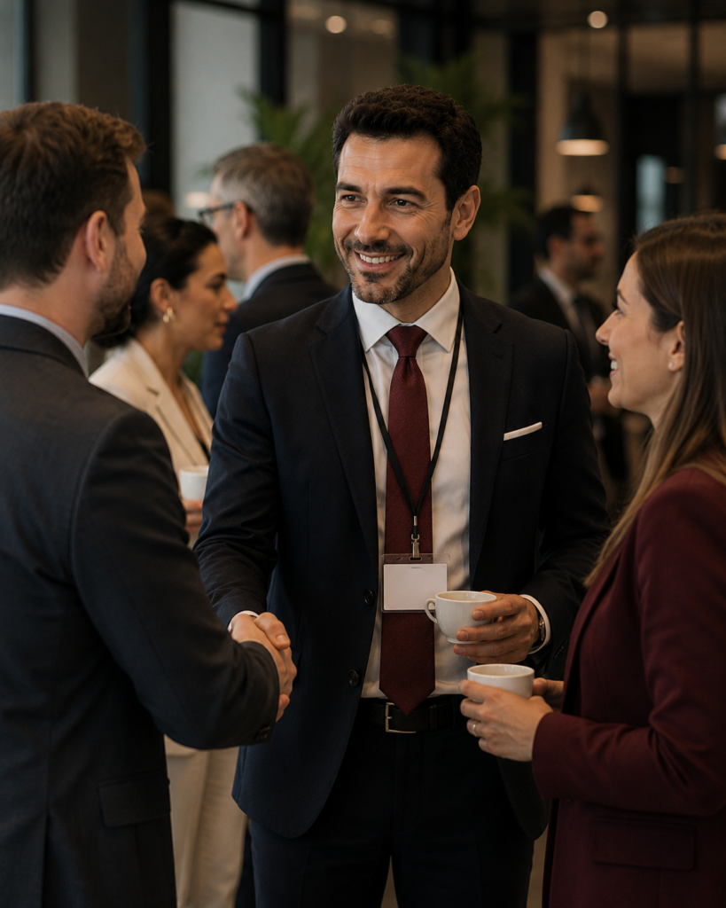 γλώσσα σώματος networking - Cross Business Training