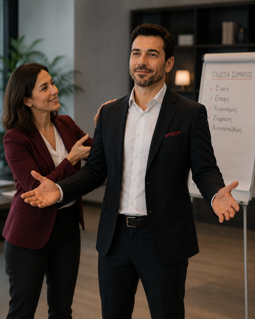 βελτίωση γλώσσας σώματος - Cross Business Training